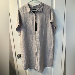 Tahari linen dress